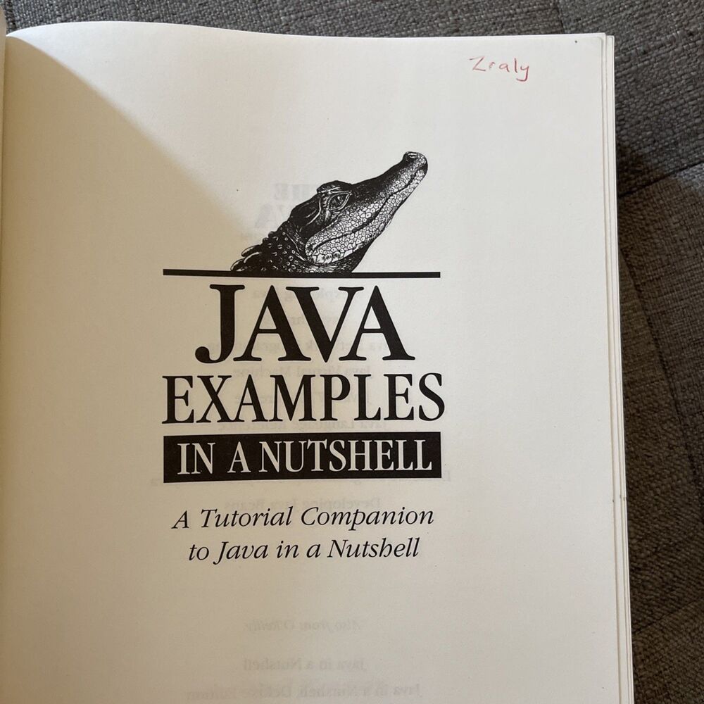 Java Examples in a Nutshell: A Companion Volume to Java in a Nut - Picture 3 of 7